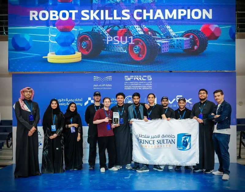 VEX U wins Robot Skills Champion